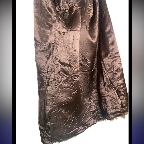 Vintage 80s/90s Astrakhan Karakul
Persian Lamb Fur Coat M/L - Fur
Button & Pads - Picture 7 of 12